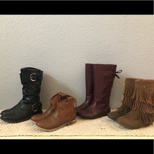 Girls size 1 boots